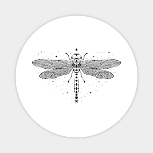 Starry Dragonfly Magnet